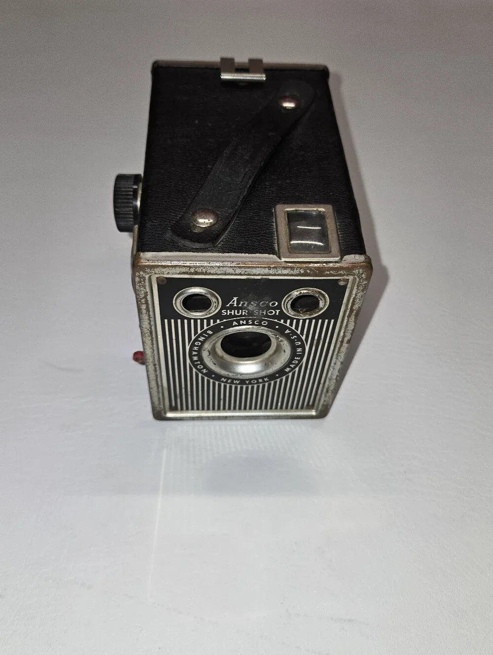 Vintage 1940’s Era Ansco Brand Shur-Shot Box Camera - Binghamton NY USA
